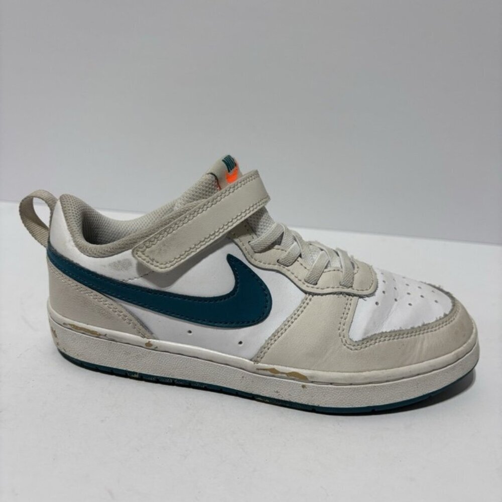 Nike Kids’ Court Borough 2 Low Sneakers, Size 2.5Y